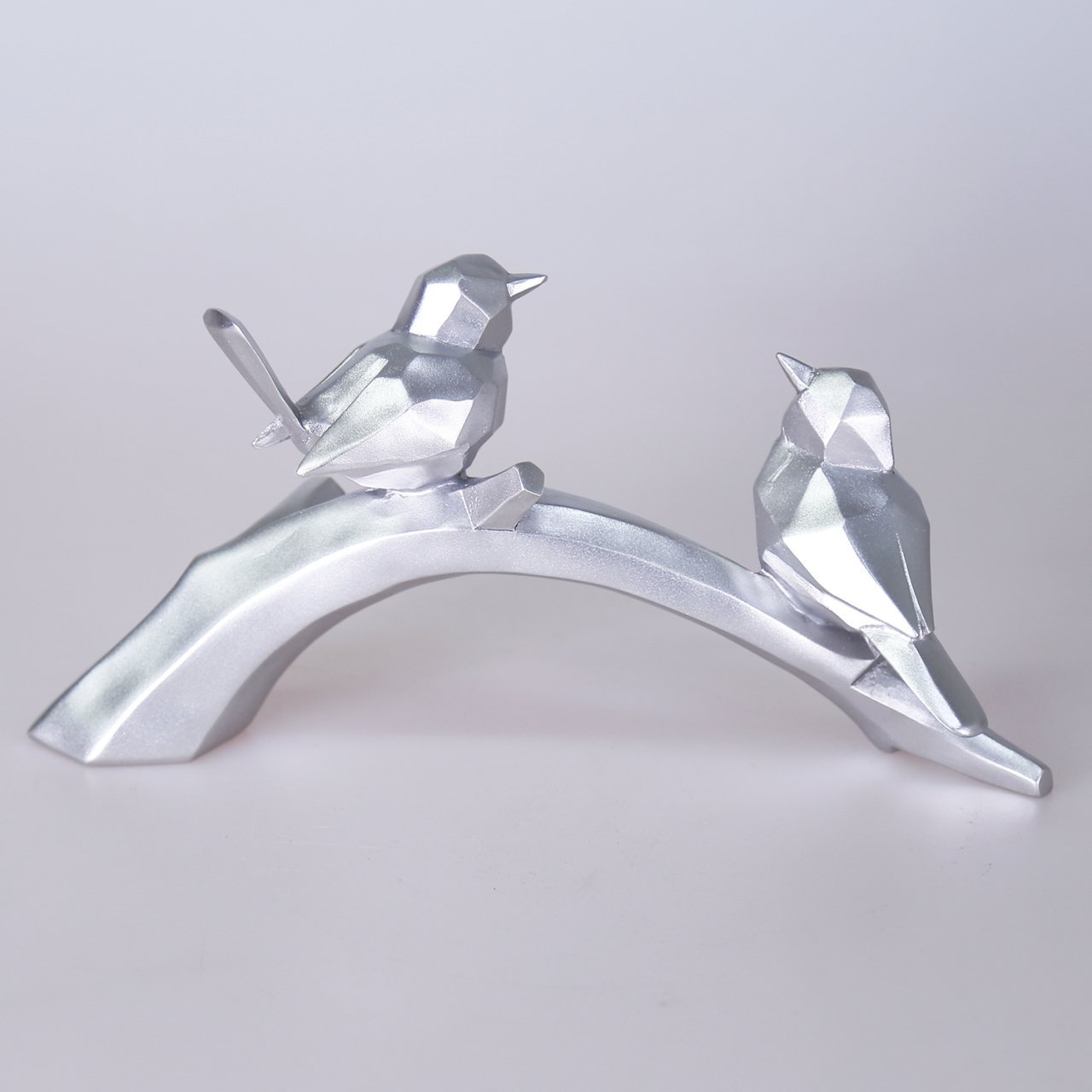 Sparrow 2'li Kuş Gümüş