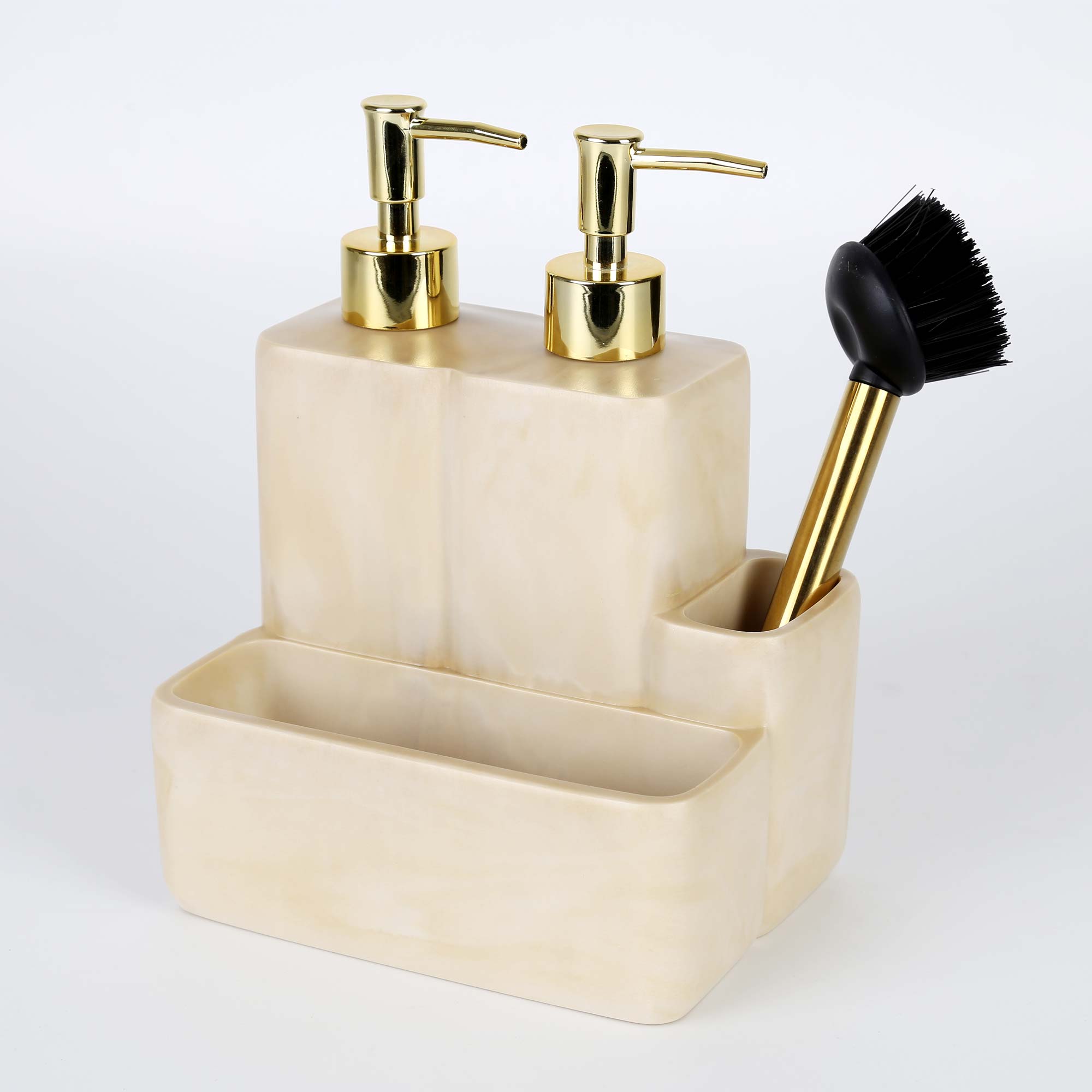 Marble İki Sıvılı Süngerlik Ekru