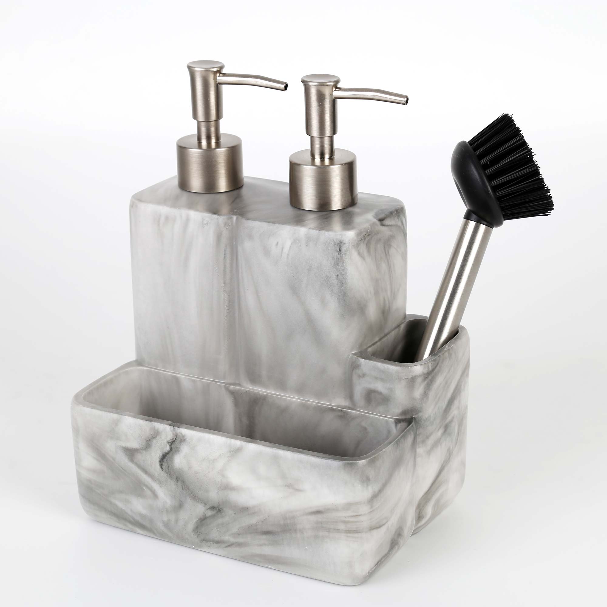 Marble İki Sıvılı Süngerlik Siyah