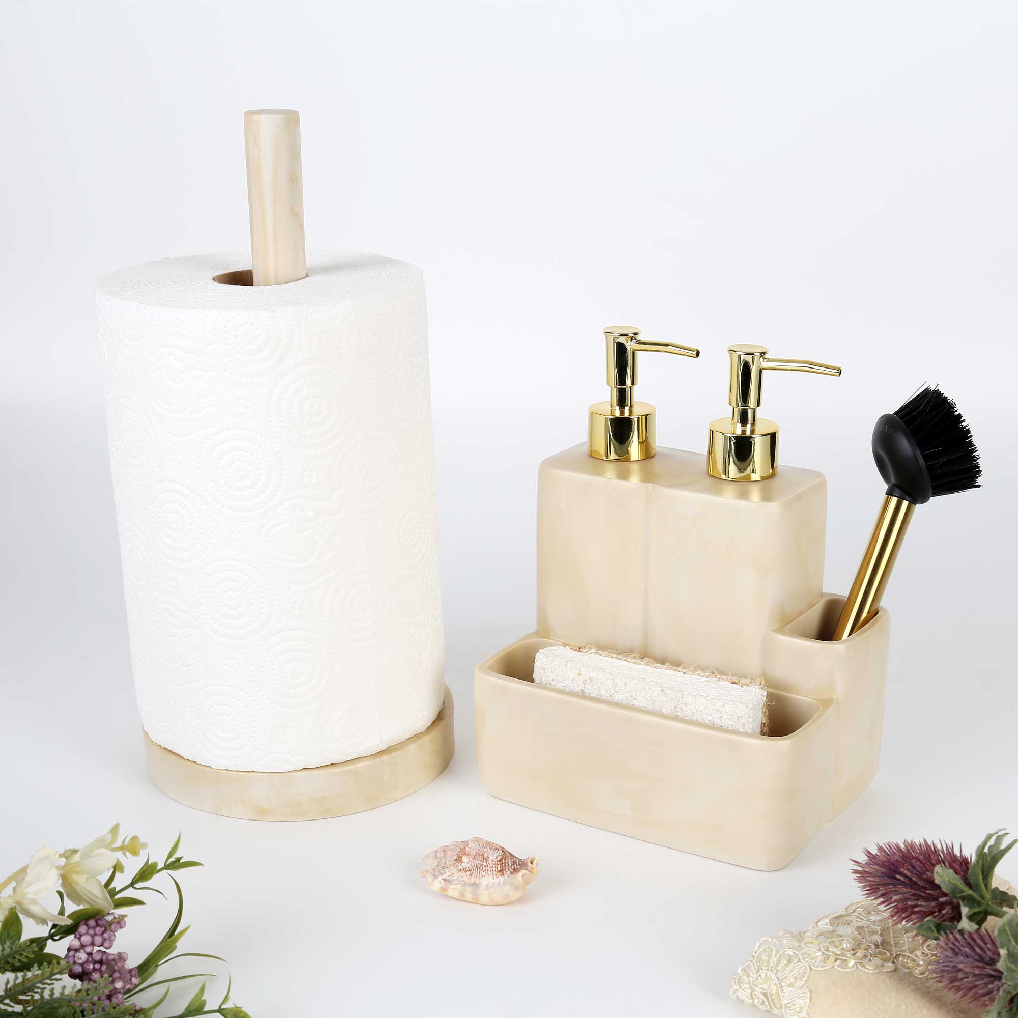 Marble Kağıt Havluluk Ekru
