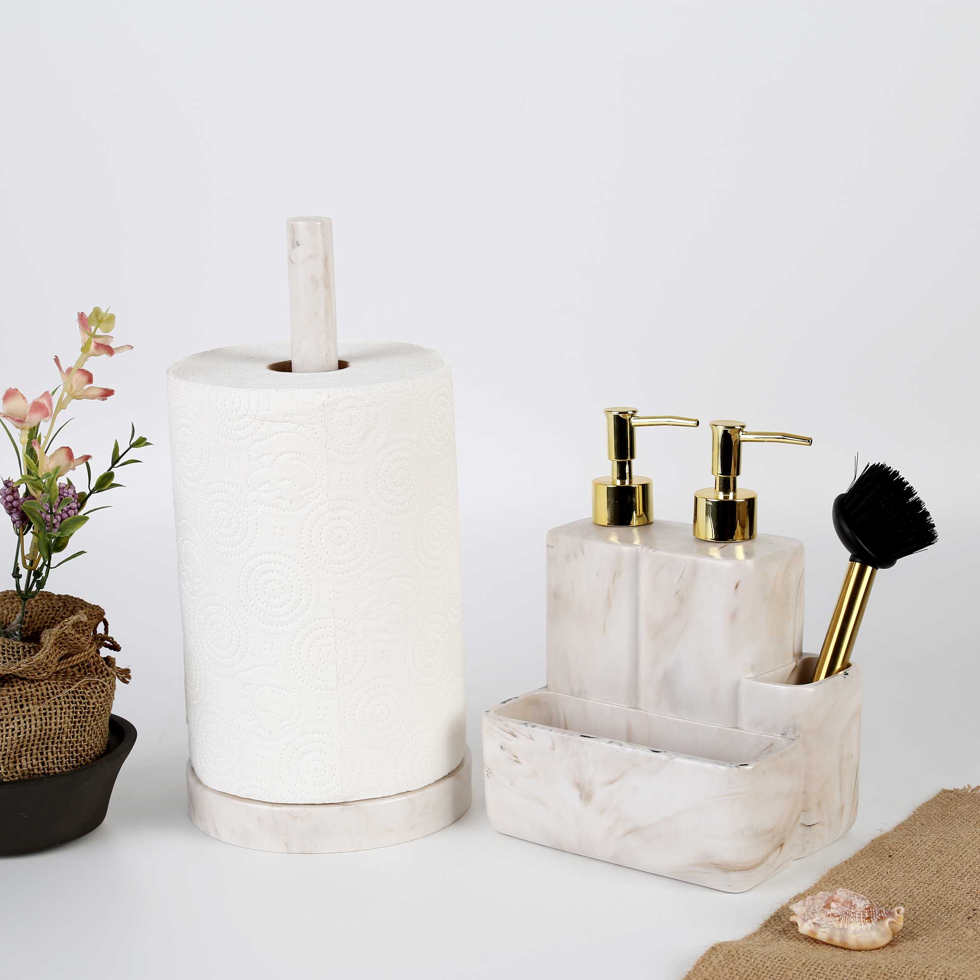 Marble Kağıt Havluluk Ekru