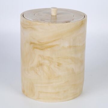 Marble Çöp Kovası Ekru