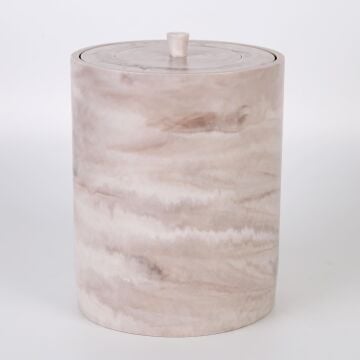 Marble Çöp Kovası Taupe