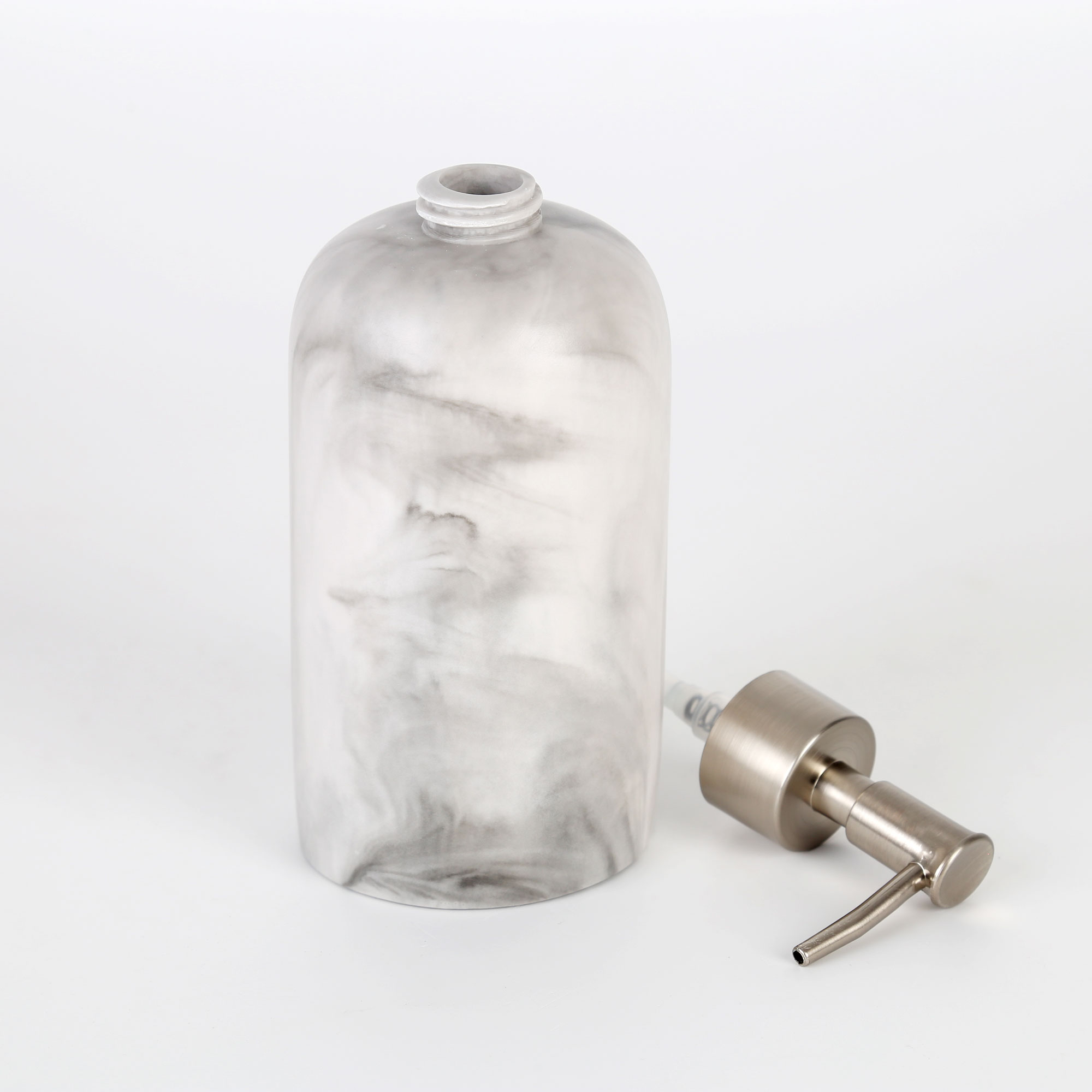 Marble Sıvı Sabunluk Siyah