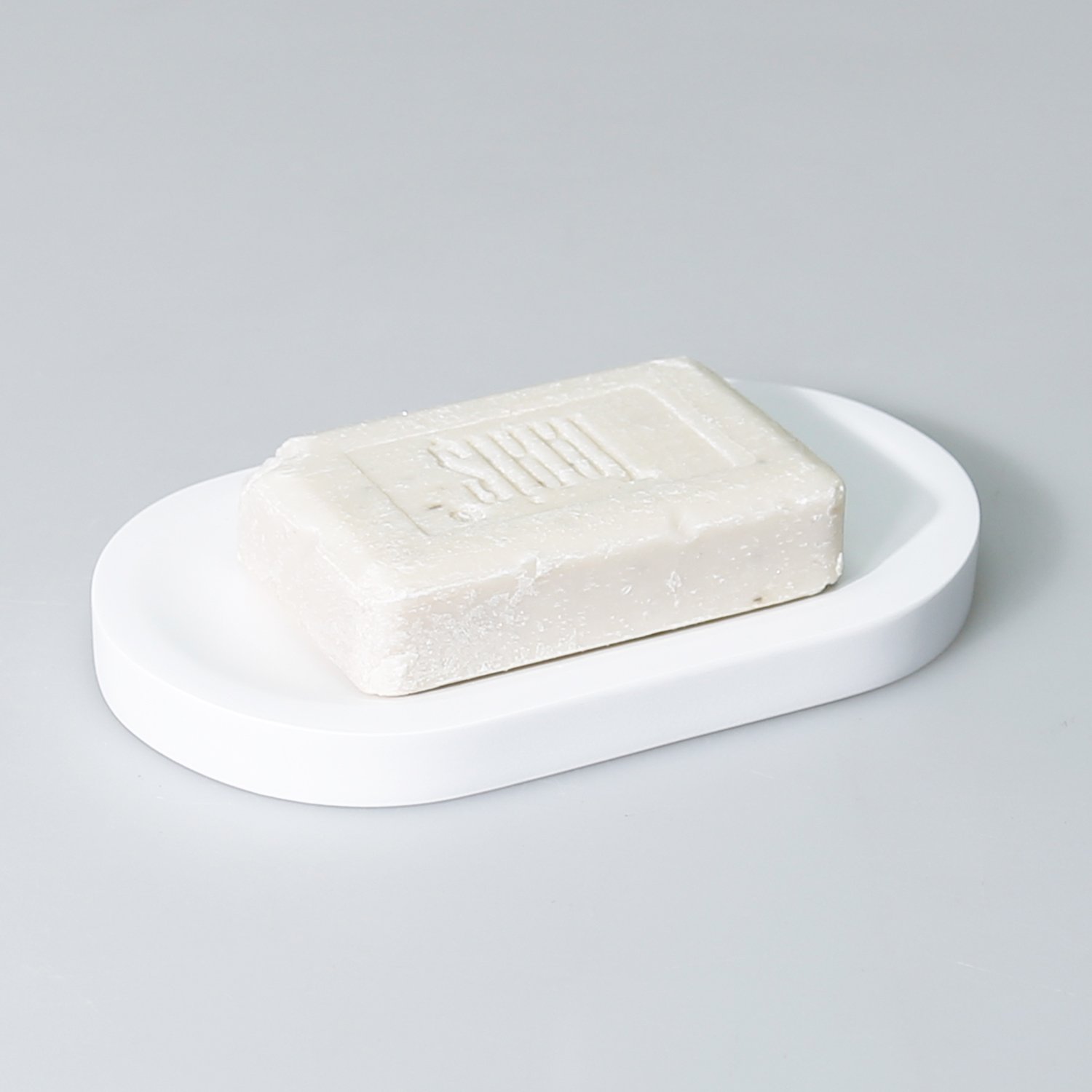 Luxe Katı Sabunluk Beyaz