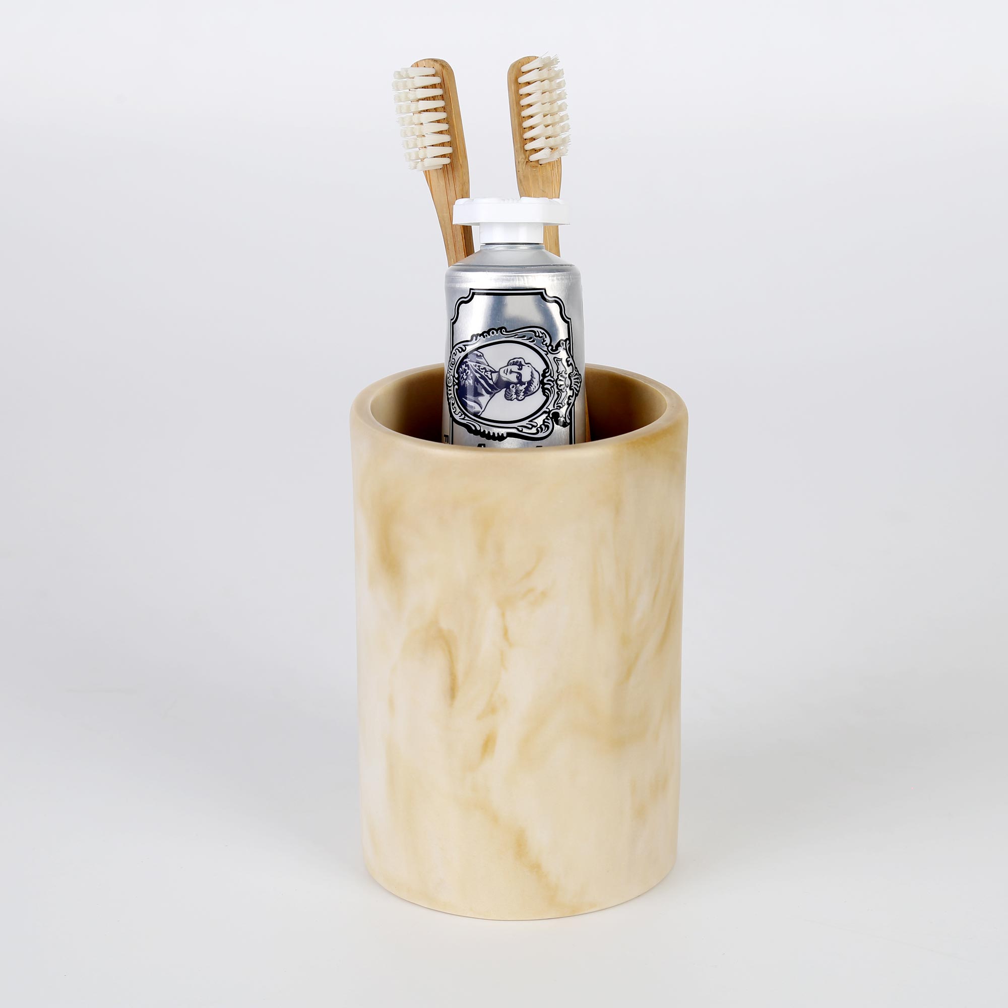 Marble Diş Fırçalık Ekru