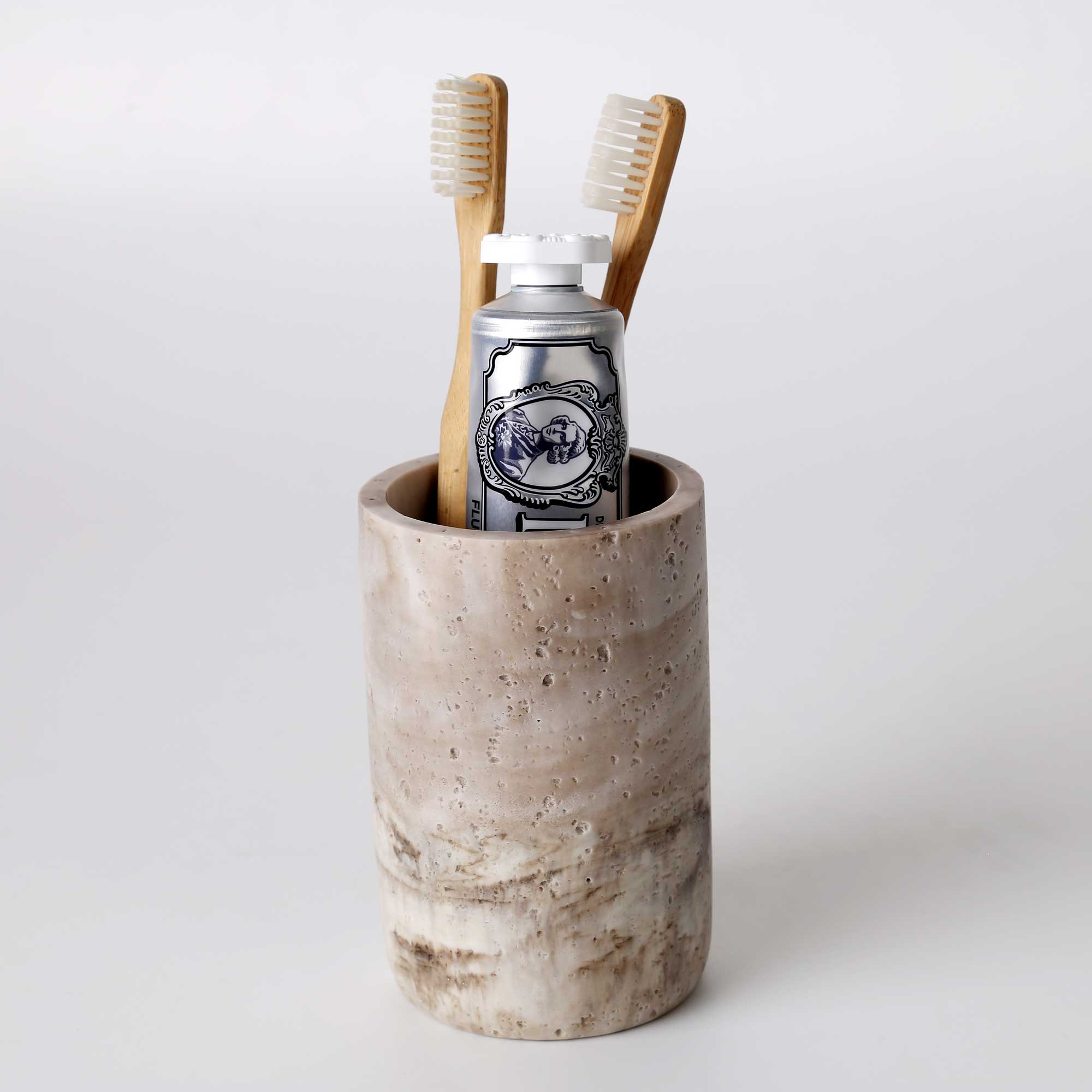 Marble Diş Fırçalık Taupe