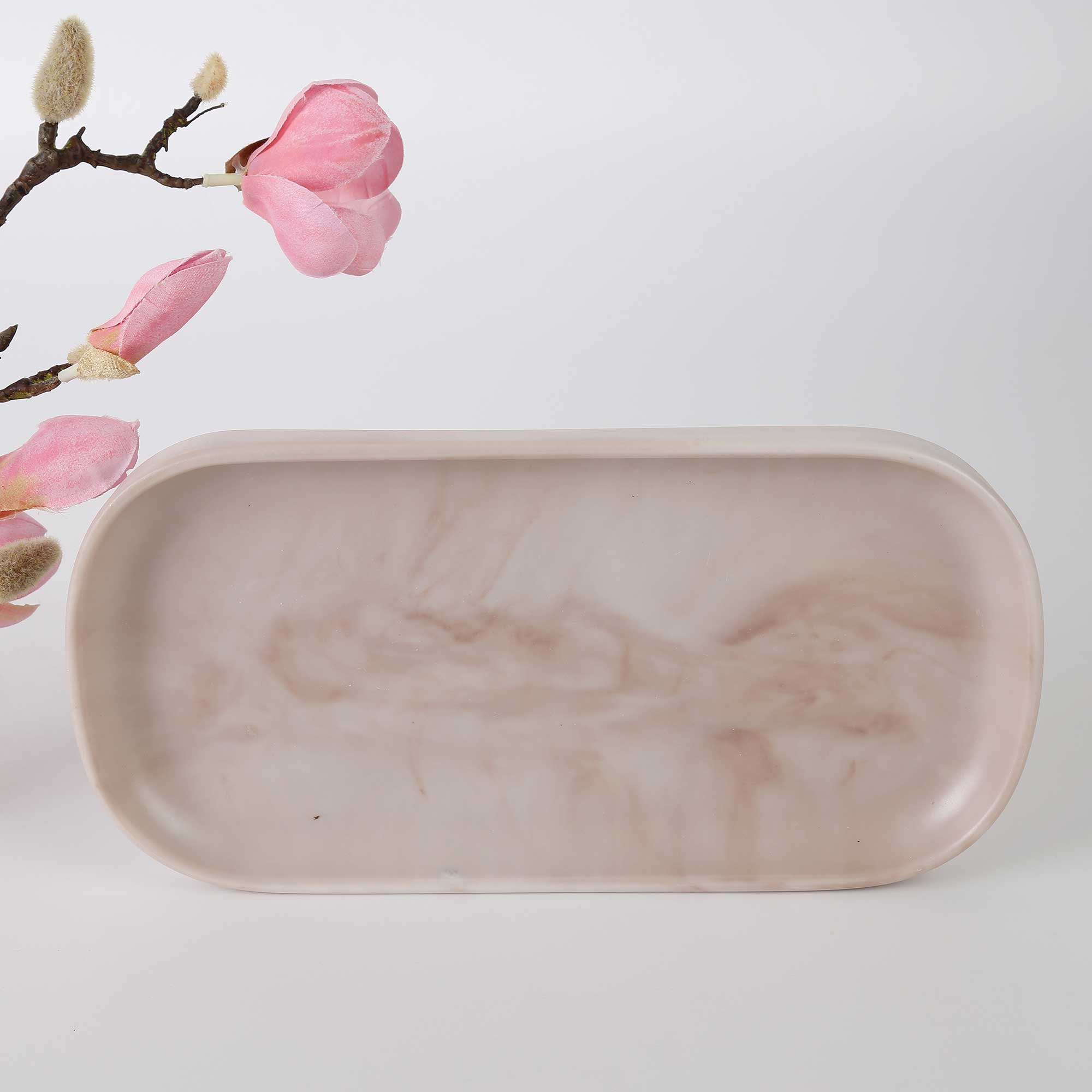 Marble Küçük Tepsi Taupe