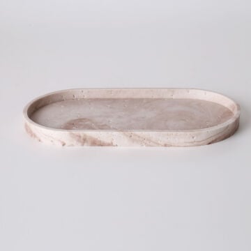 Traverten Tepsi Taupe