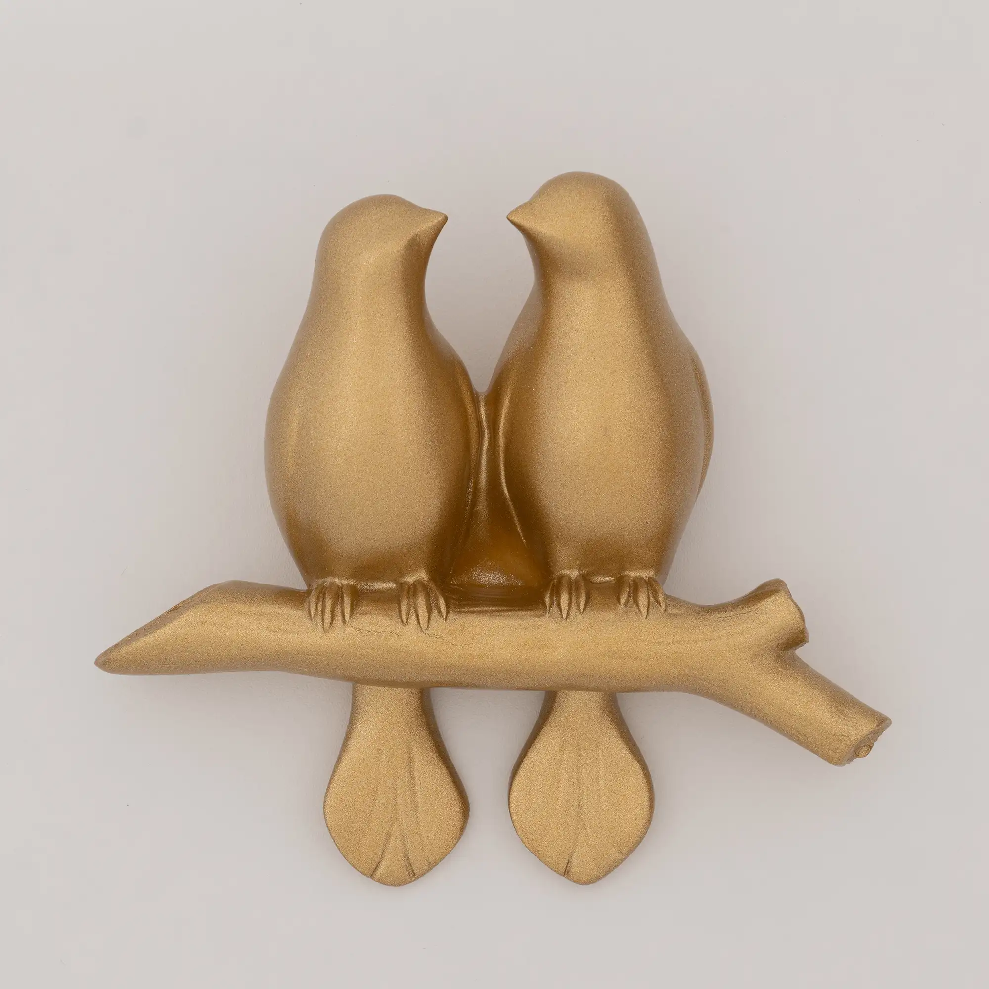 Mary 3'lü Dekoratif Kuş Altın