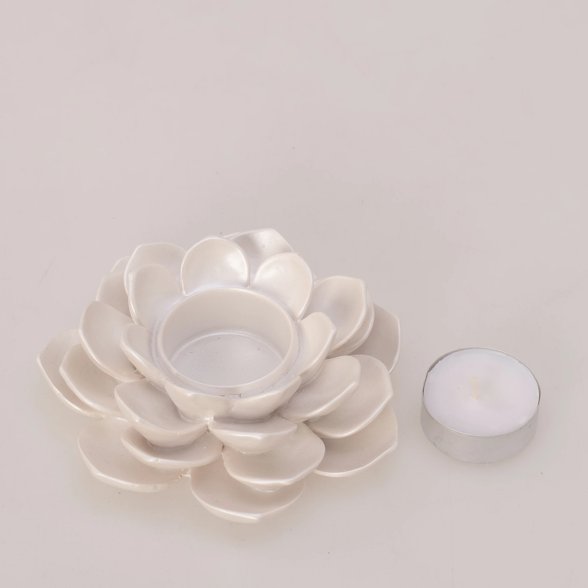 Garden Tealight Mumluk İnci