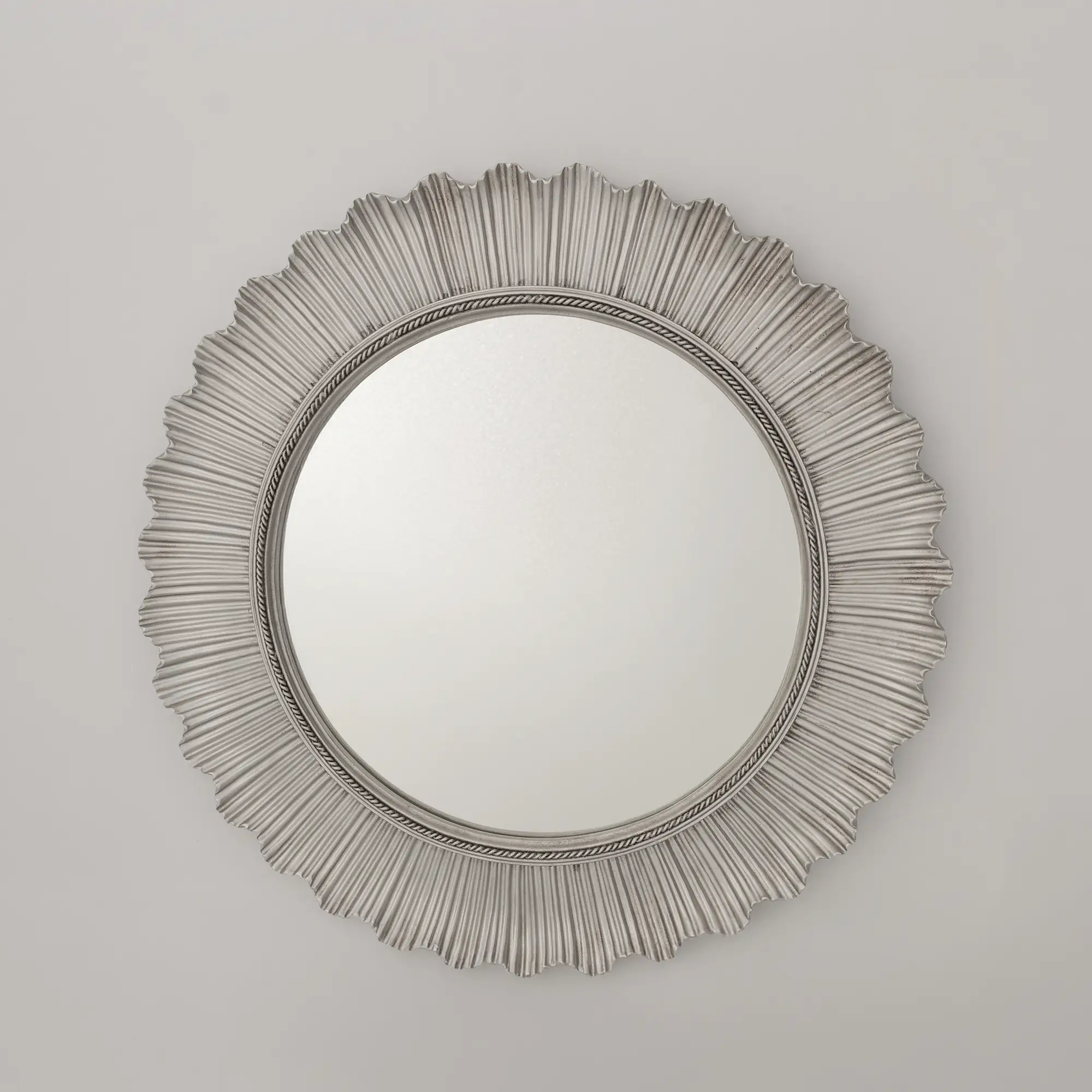 Flashy Yuvarlak Ayna Gümüş