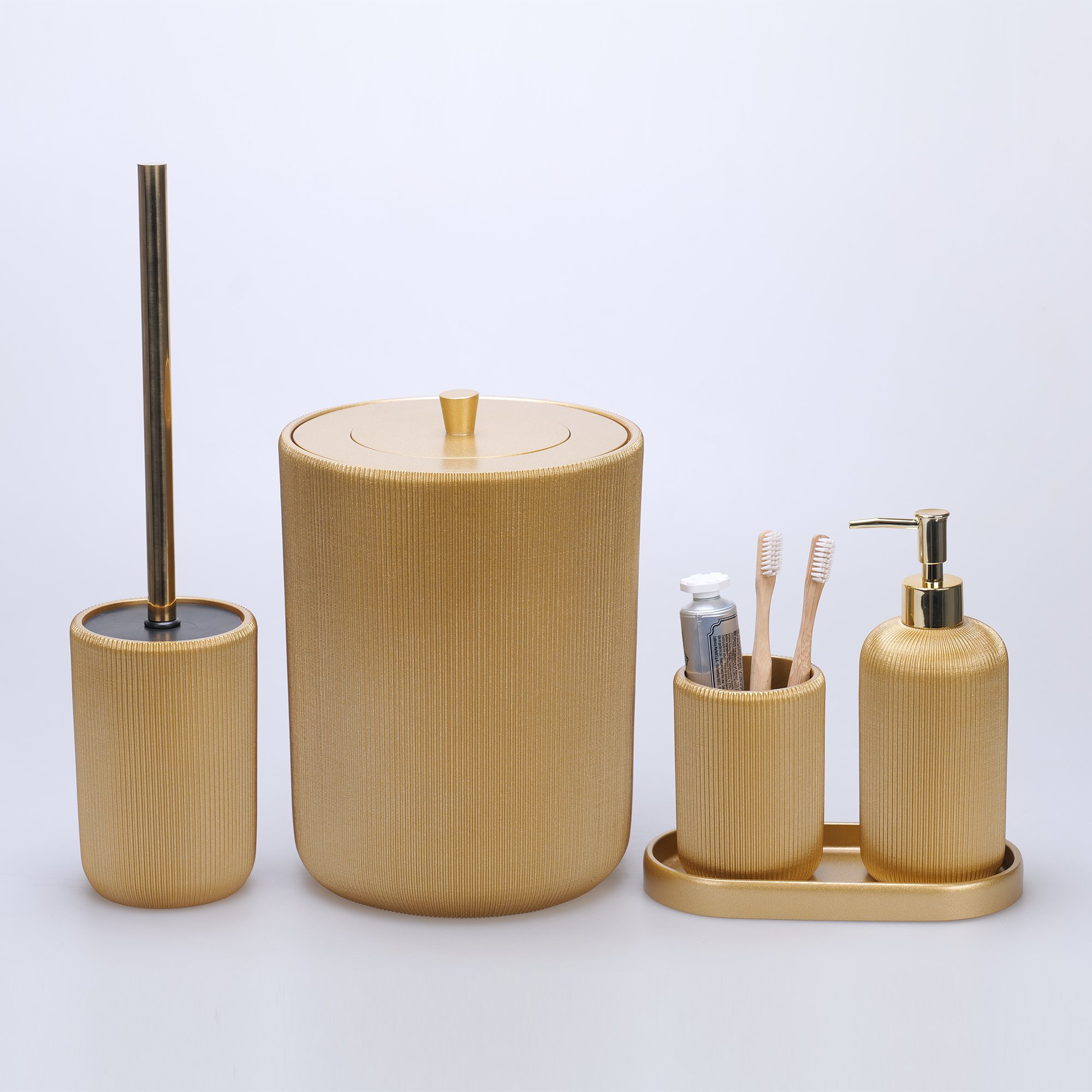 Selim Lydia Banyo Seti Altın