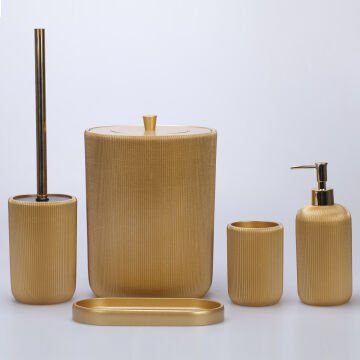 Lydia Banyo Seti Altın