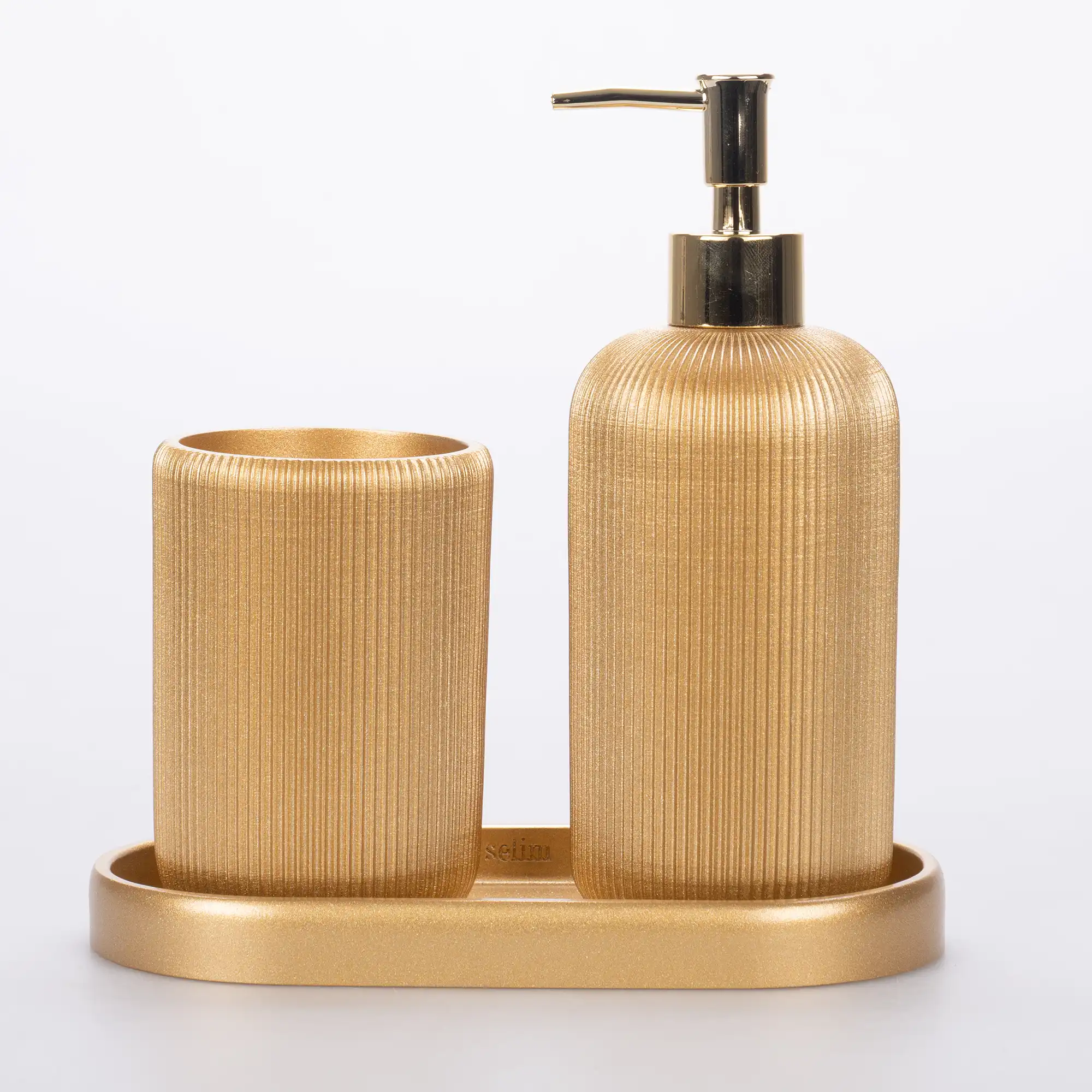 Lydia Banyo Seti Altın