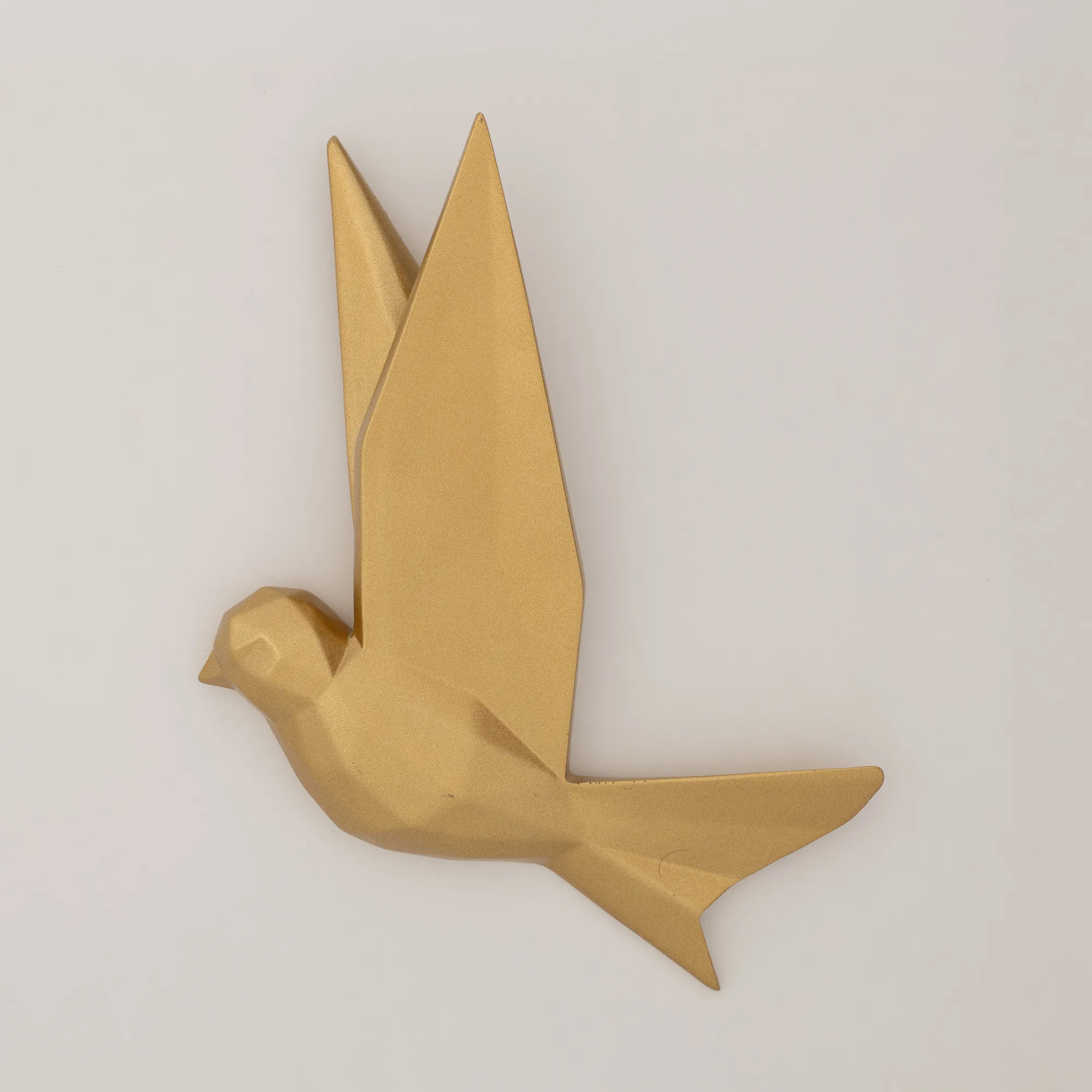 Mouette 3'lü Dekoratif Kuş Altın