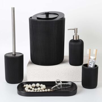 Lydia Bathroom Set Black