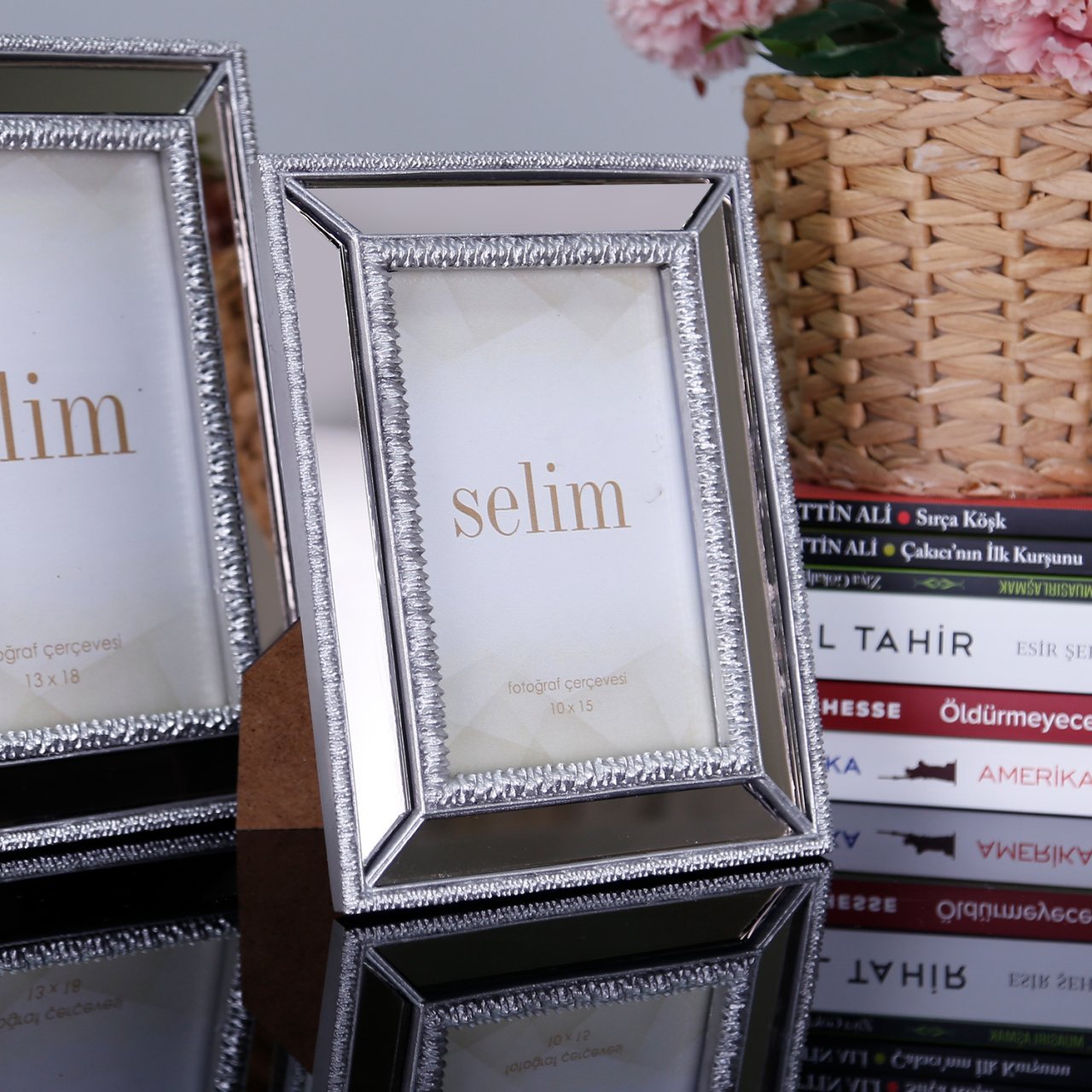 15x20 Elsir zu Silver Frame Spiegel