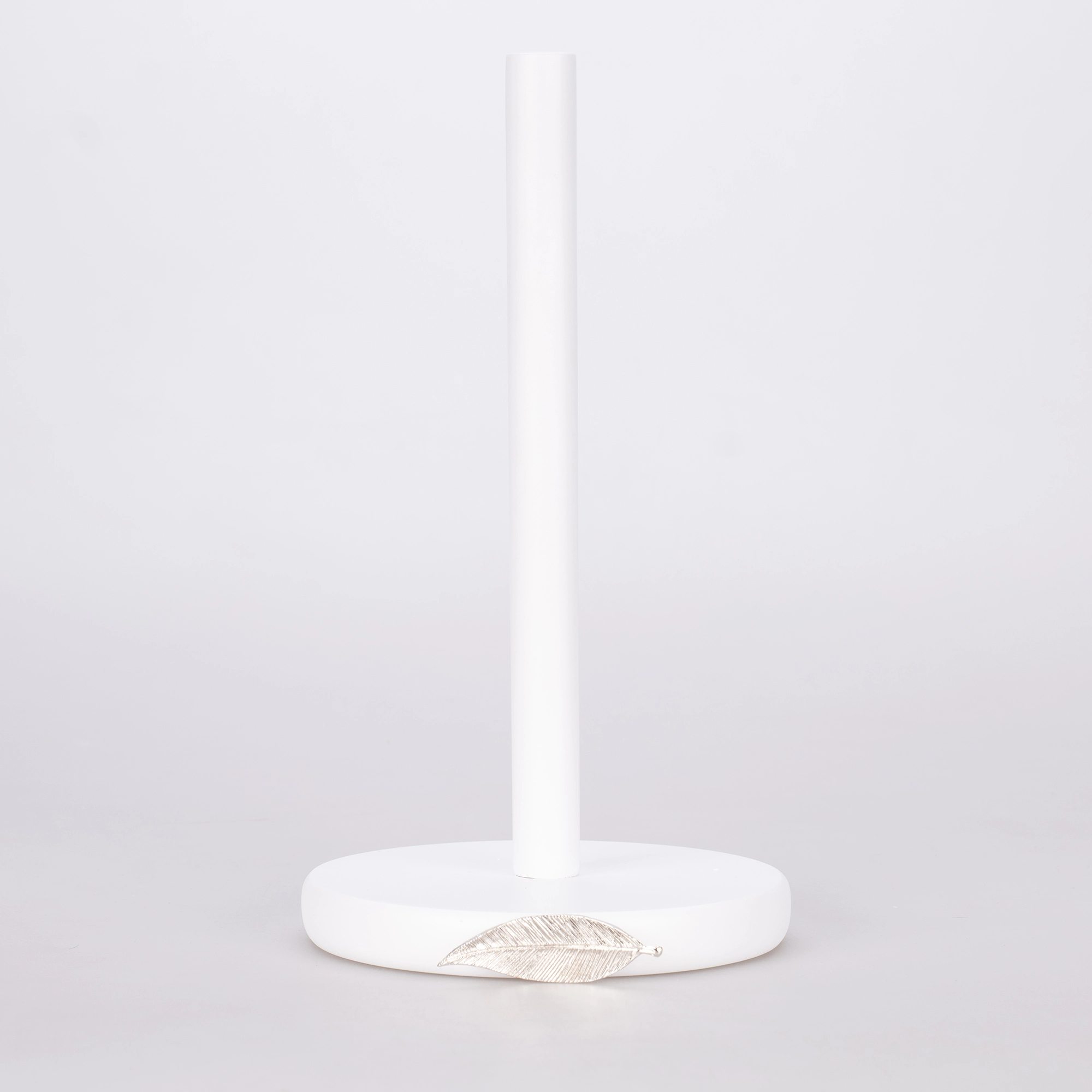 Leaf Kağıt Havluluk Beyaz Gümüş