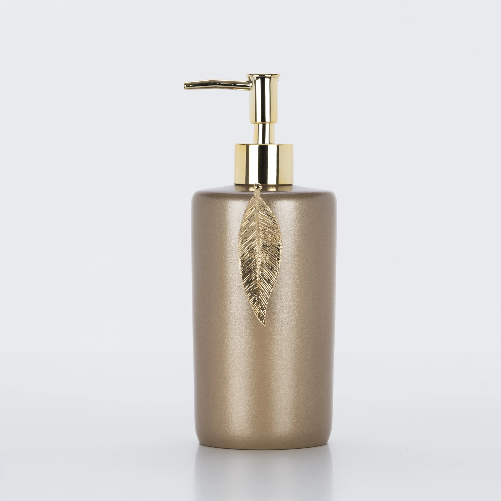 Leaf Sıvı Sabunluk Vizon Altın