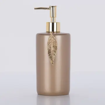 Leaf Sıvı Sabunluk Vizon Altın