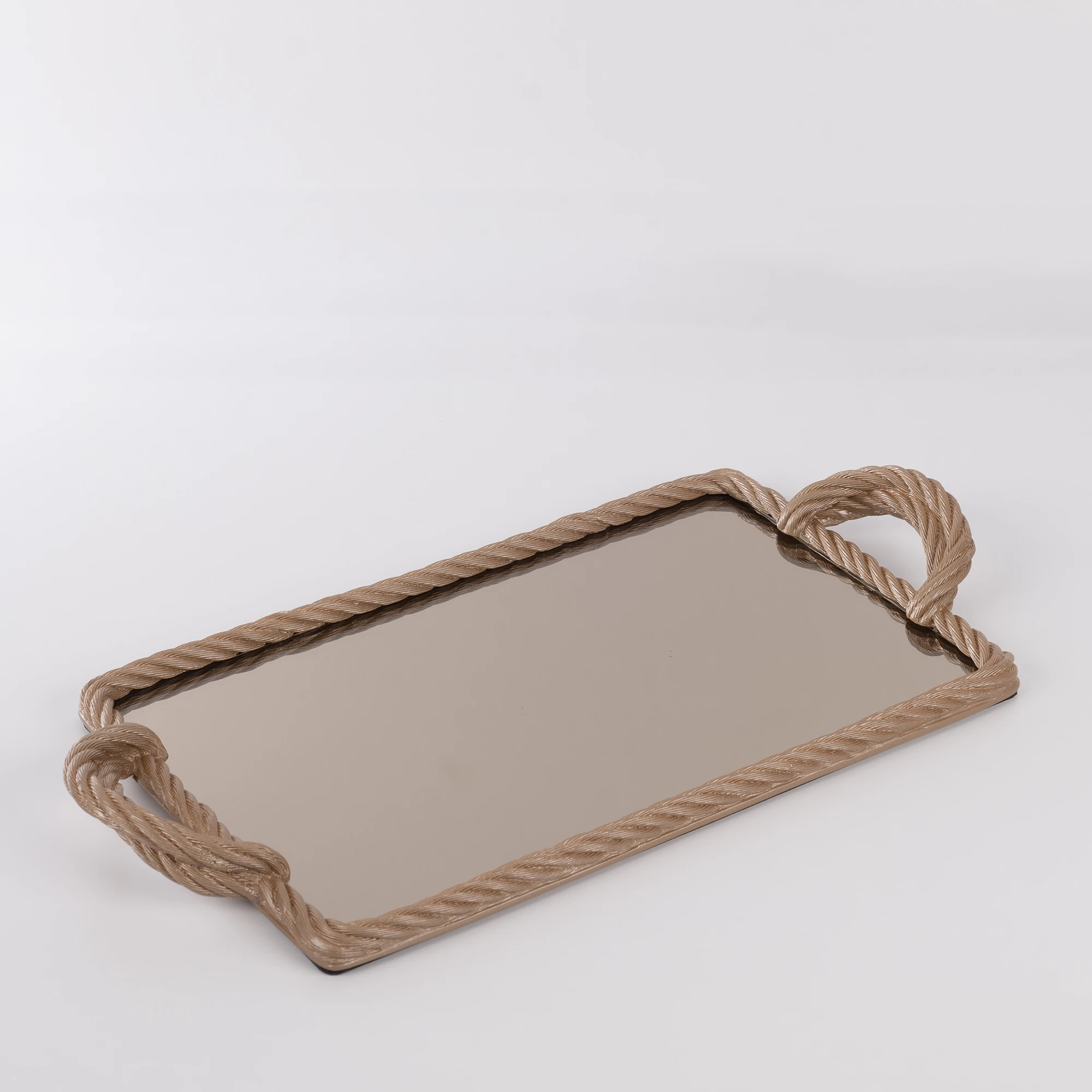 Nexus Aynalı Tepsi Vizon