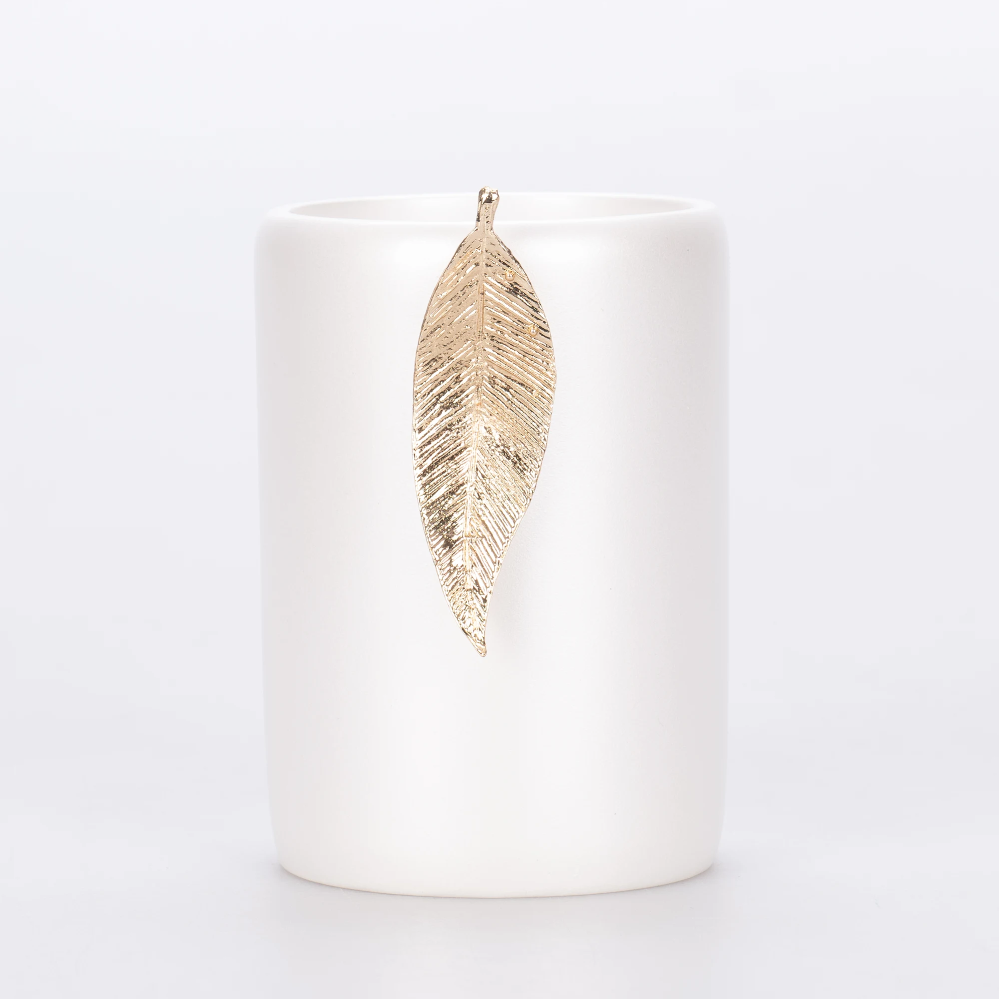 Leaf Diş Fırçalık İnci Altın