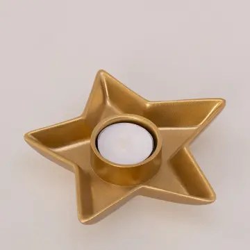 Evora Tealight Mumluk Altın