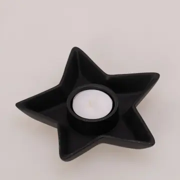 Evora Tealight Mumluk Siyah