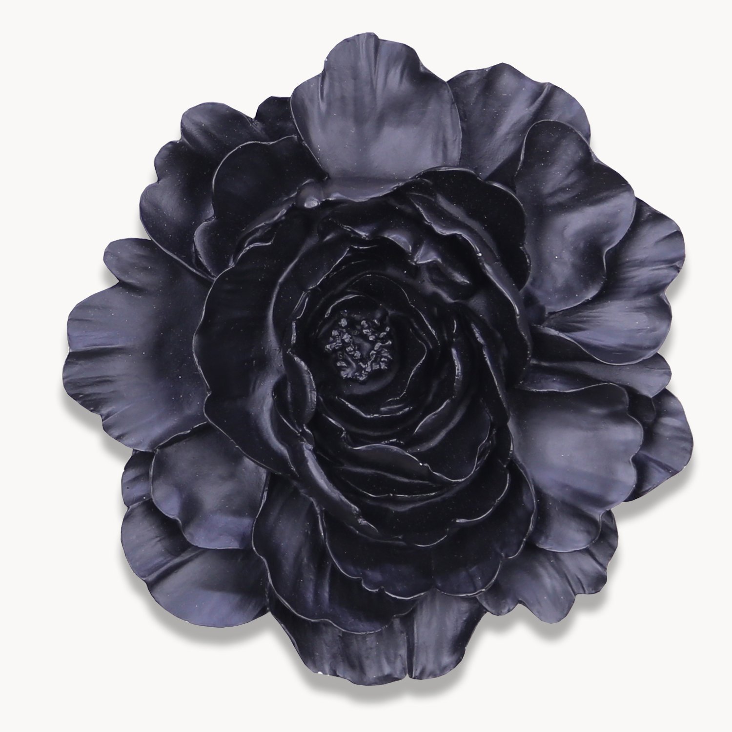 Lotus Dekoratif Çiçek Siyah