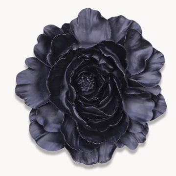 Lotus Dekoratif Çiçek Siyah