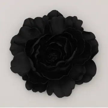 Lotus Dekoratif Çiçek Siyah