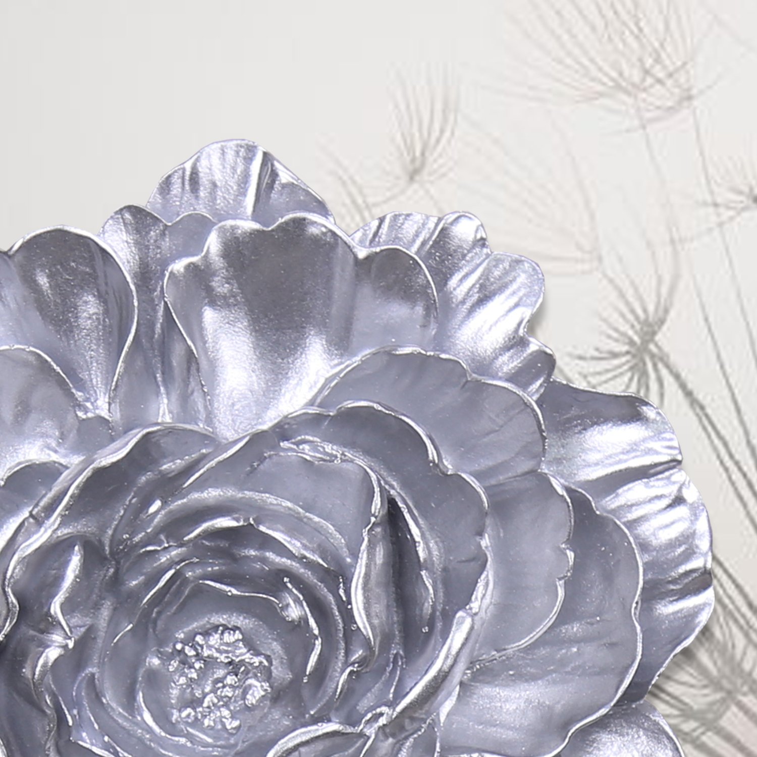 Lotus flower decorative silver Selim
