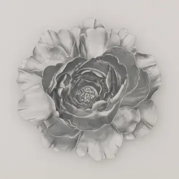 Lotus Dekoratif Çiçek Gümüş