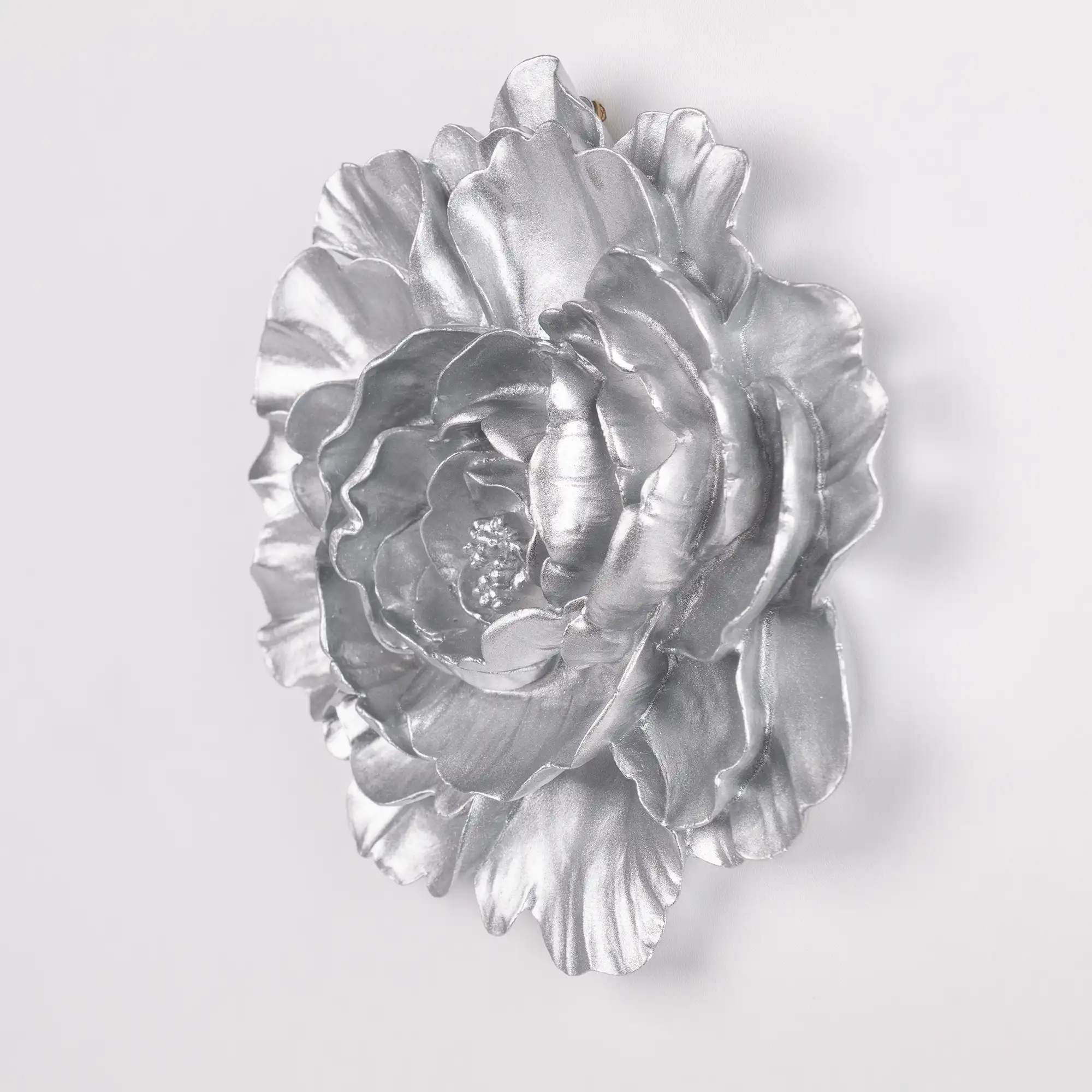 Lotus Dekoratif Çiçek Gümüş