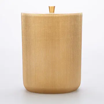 Lydia Trash Can Gold