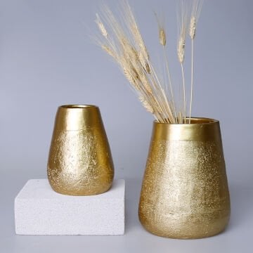 Vienna Büyük Vazo Altın