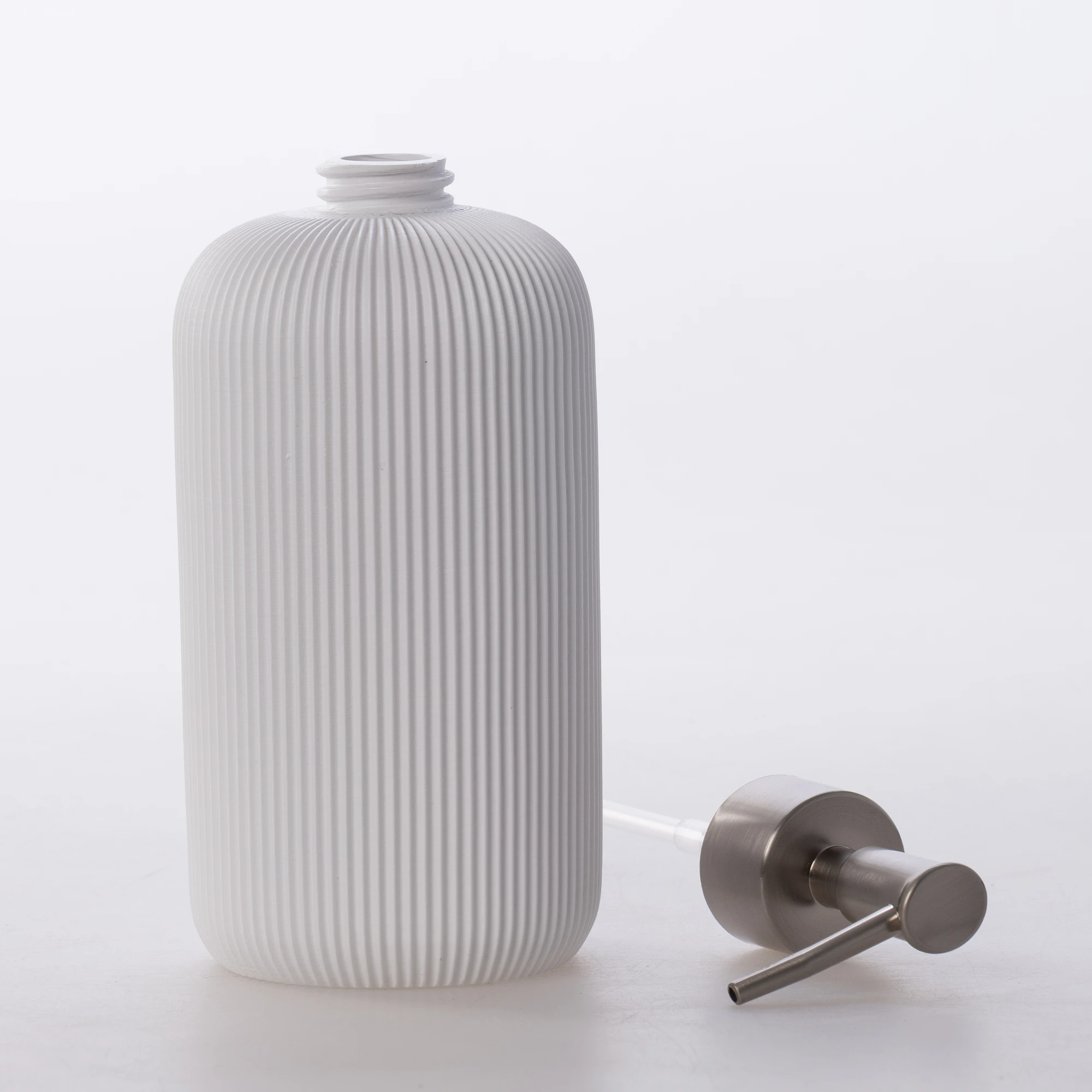 Lydia Sıvı Sabunluk Beyaz