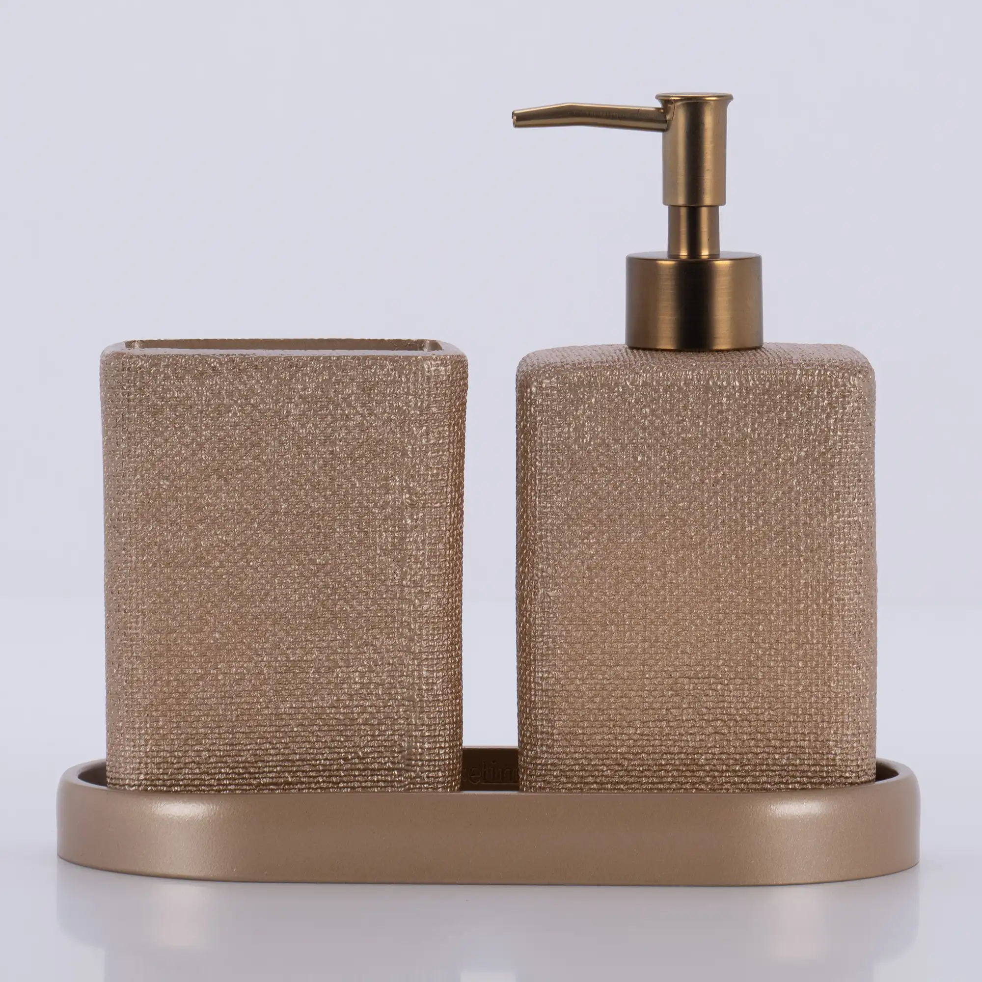 Linen Banyo Seti Vizon