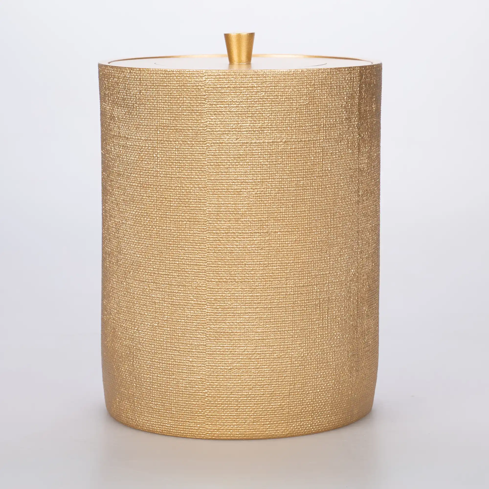 Linen Çöp Kovası Altın