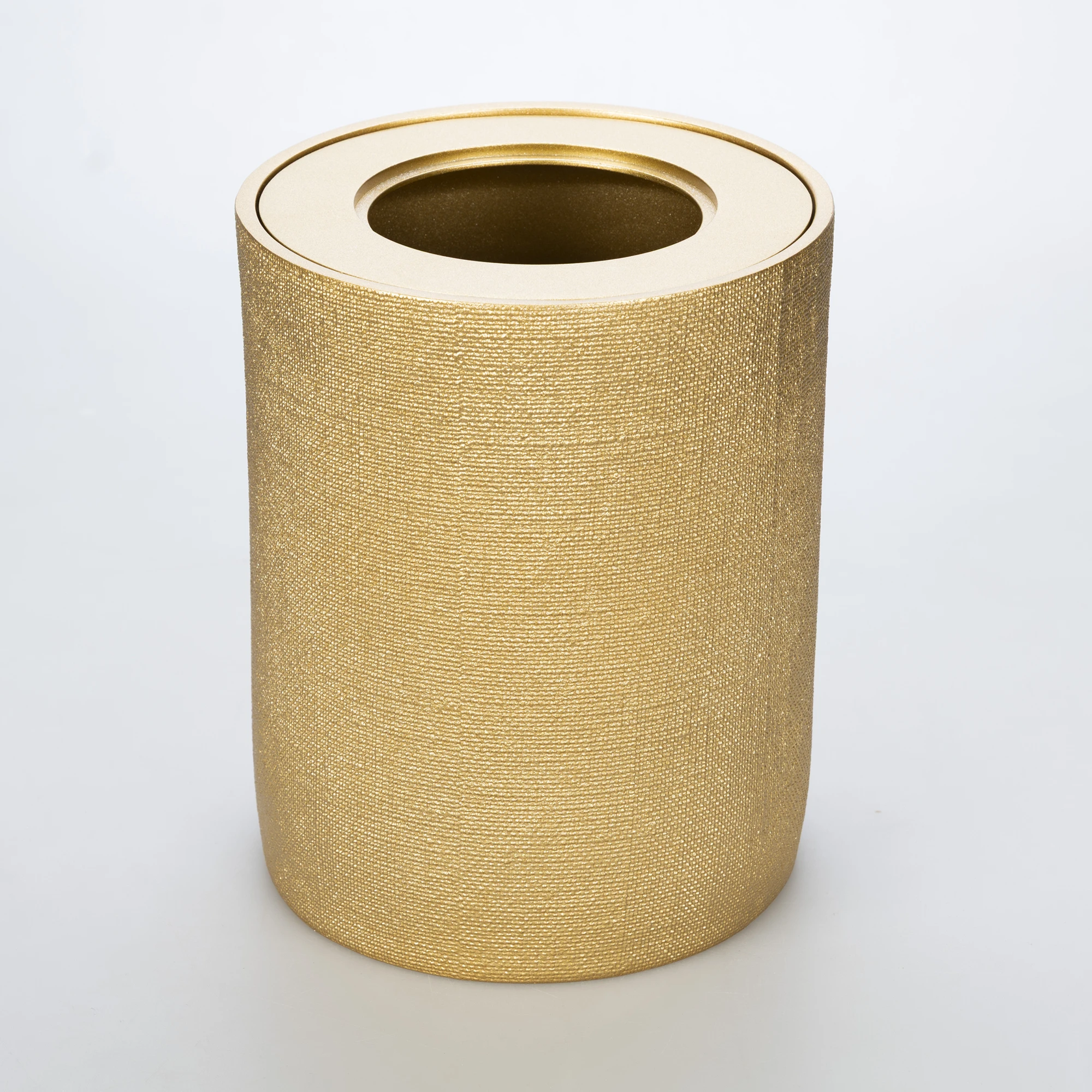 Linen Çöp Kovası Altın