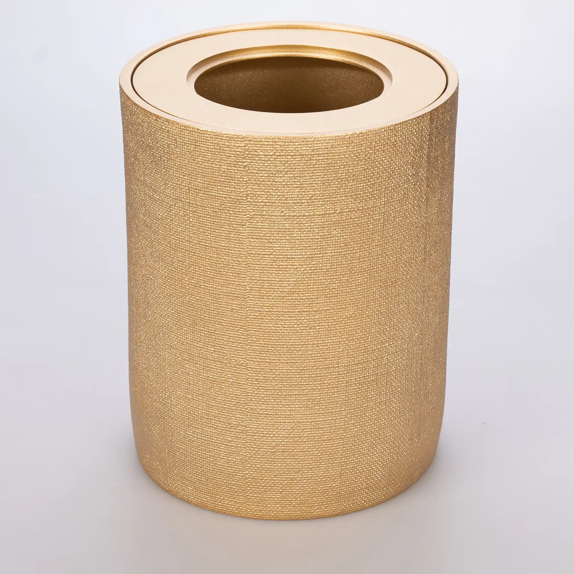 Linen Çöp Kovası Altın