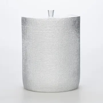 Linen Çöp Kovası Gümüş