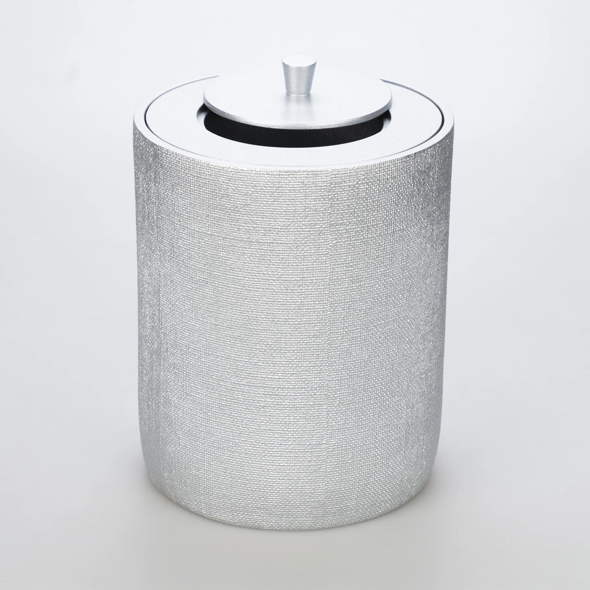 Linen Çöp Kovası Gümüş