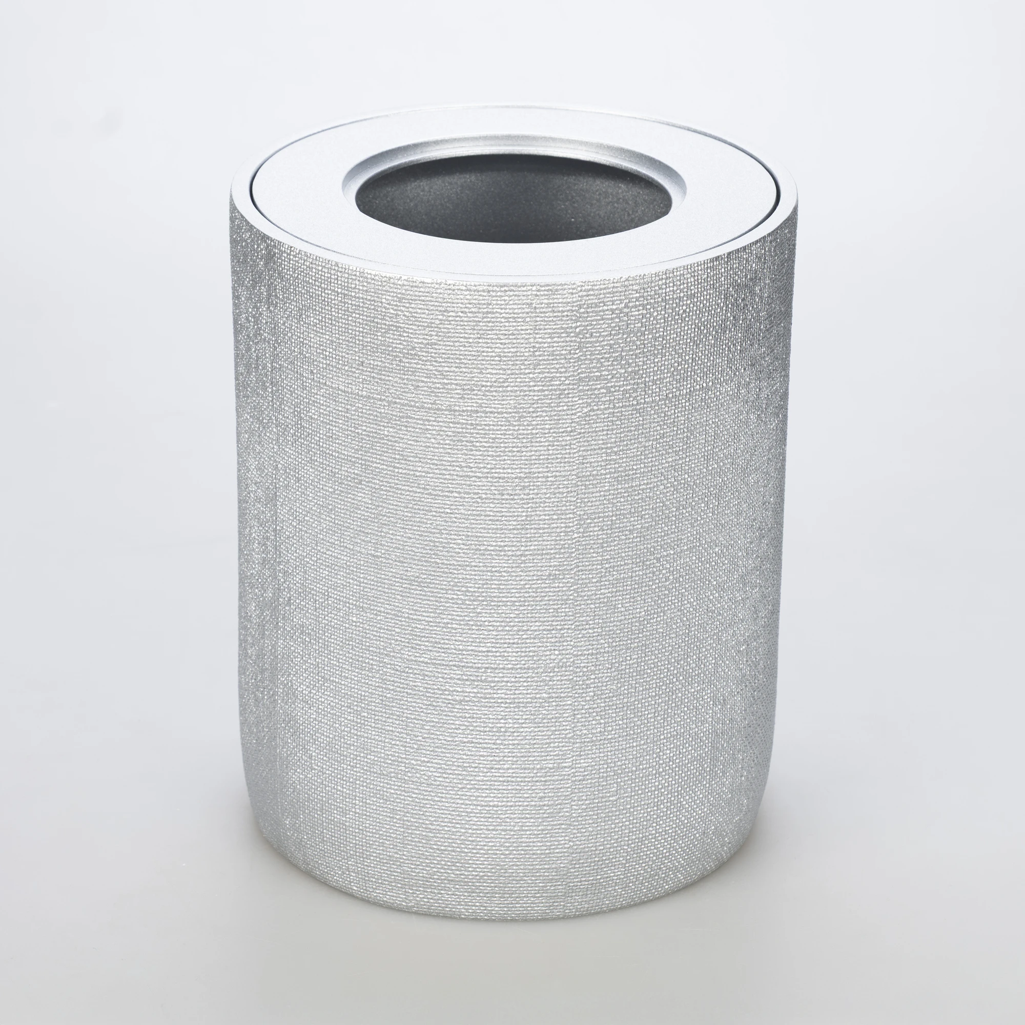 Linen Çöp Kovası Gümüş