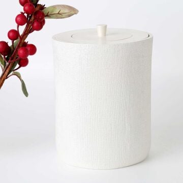 Linen Çöp Kovası İnci
