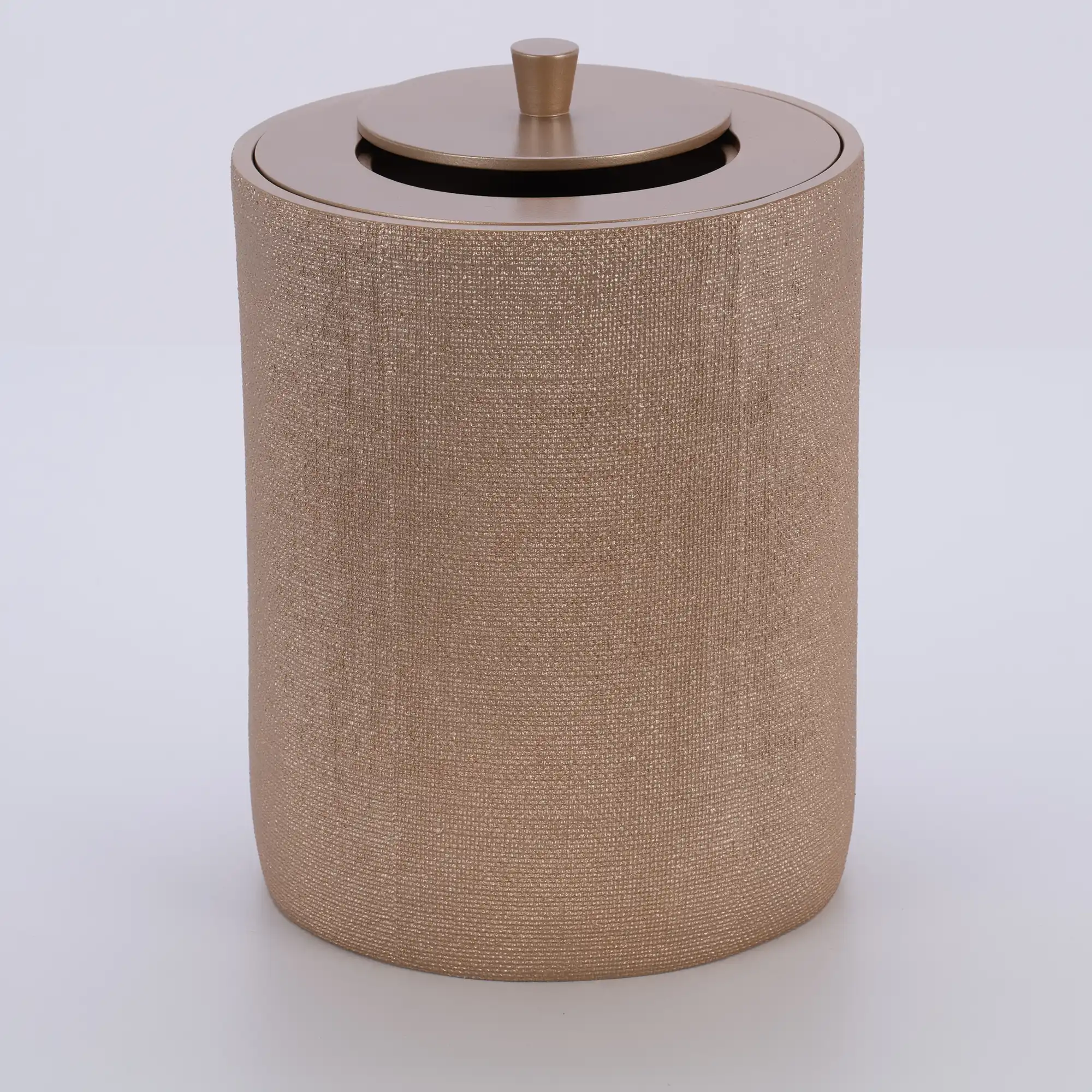 Linen Çöp Kovası Vizon