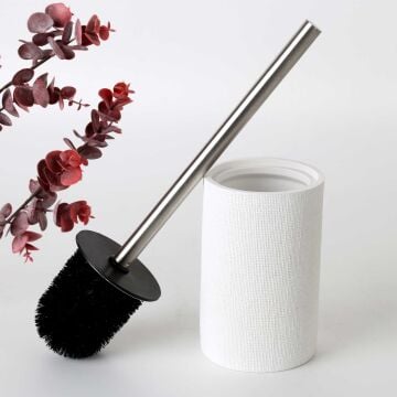 Linen Tuvalet Fırçası Beyaz