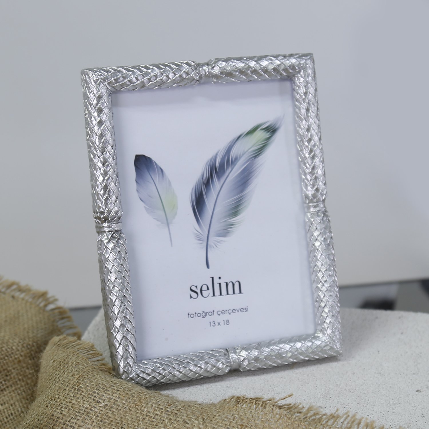 15x20 Zena Çerçeve Gümüş