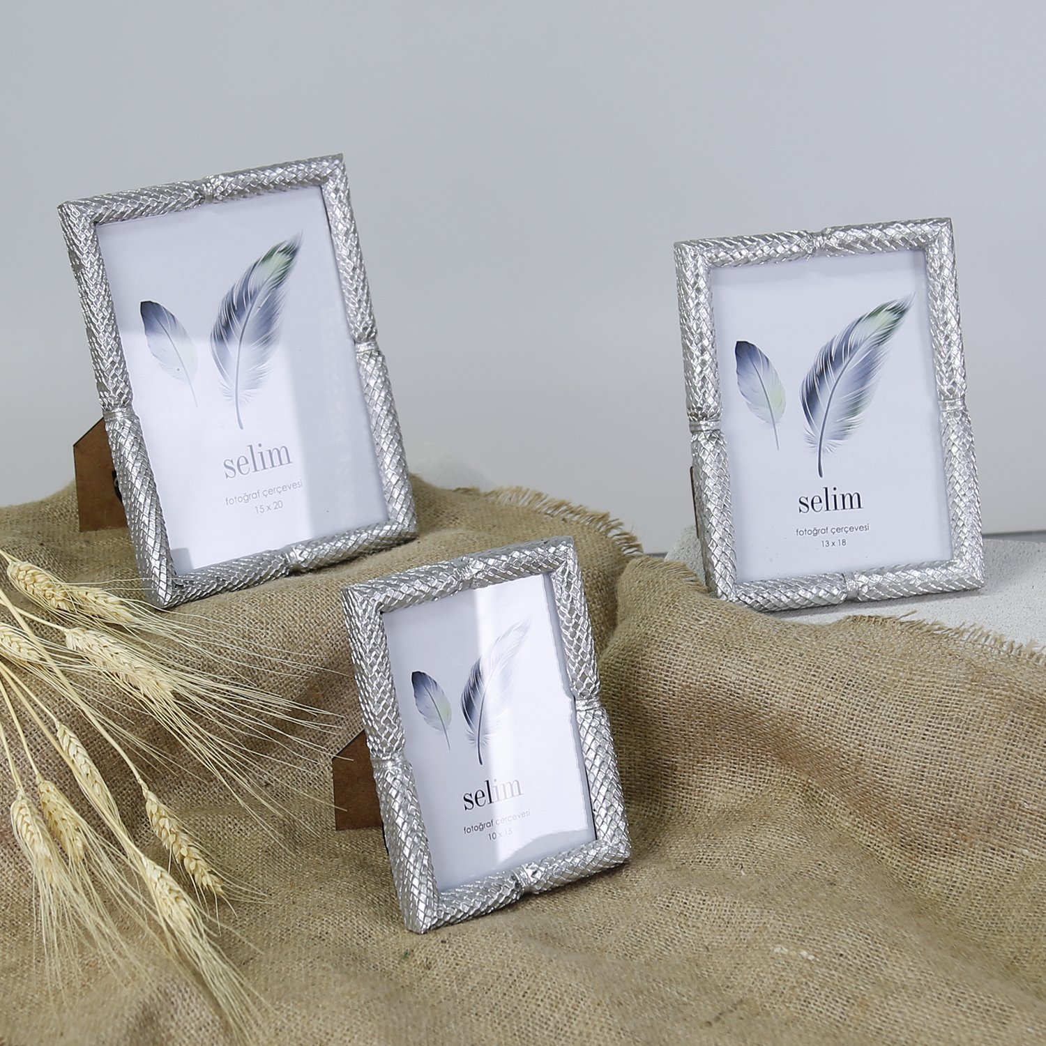 15x20 Zena Çerçeve Gümüş